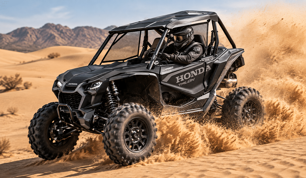 Honda TALON 1000X: Potencia, tecnología i-4WD y adrenalina